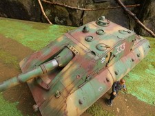 1/35 Built German E-100 Jagdpanzer "Krokodil" Tank Destroyer