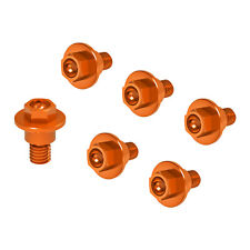 6PCS CNC Fork Guard Bolts For KTM 50 65 85 SX 690 Enduro R Freeride 250R 350R