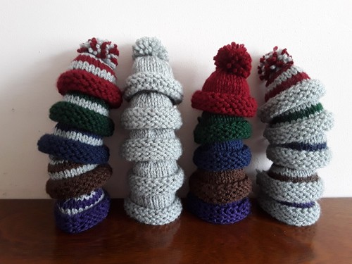 Hand knitted egg - egg, cosy/cosies