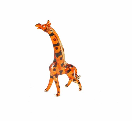 Glass giraffe small - glass,