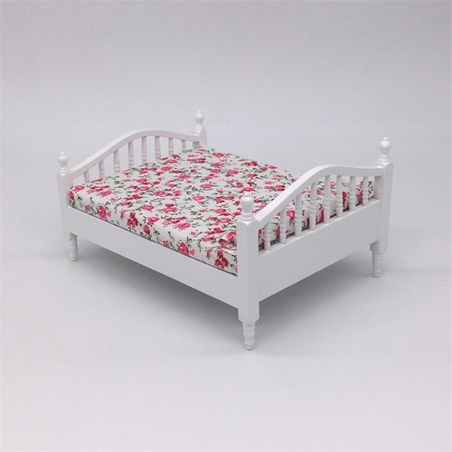 Dolls house miniature bedroom - house,