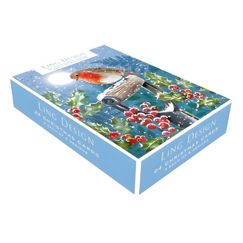 Box christmas cards - christmas,