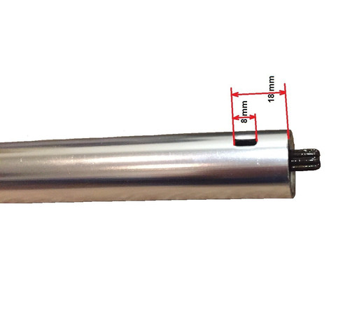 Tube and drive shaft 9 - and, mm