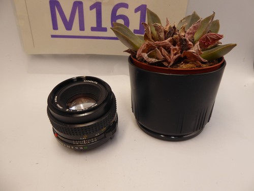 Minolta 50mm prime lens - f/2,