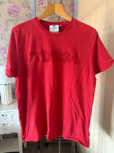 Tog24 mens red shirt size - red, t-shirt