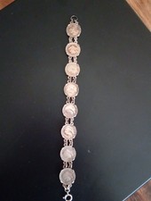 Silver Coin - Vintage Bracelet
