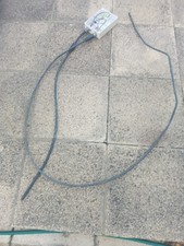 Used 3 Core Armoured Cable - 2 lengths. 1 x 1.2m & 1 x 3m. + JB. See photos.