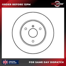 1X BRAKE DISC FOR SMART FORTWO