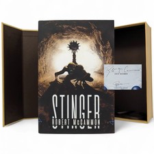 SIGNED Stinger ROBERT MCCAMMON Illustrated Limited Edition SST PUBLICATIONS 2025