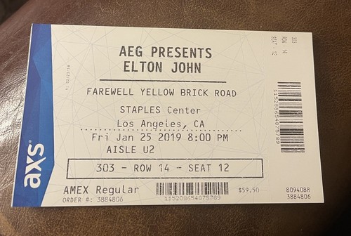 Elton john farewell - john, rare