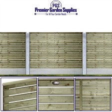 6ft x 4ft Roma Single Slatted