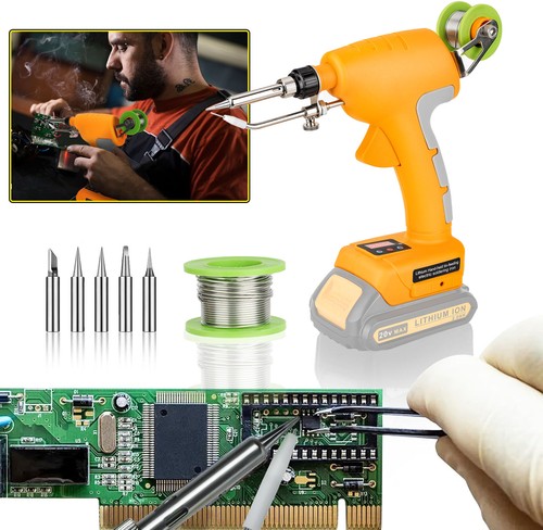 Electric solder gun for - solder,