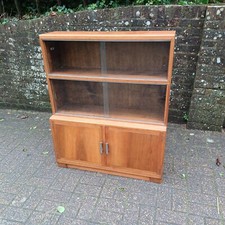 Classic Vintage Retro Minty Bookcase Cupboard Mid Century Living Room Decor