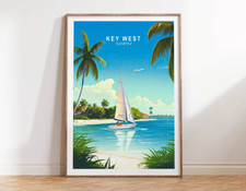 Key West Florida Beach, Boat &
