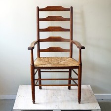 Heal's Of London Armchair "Clissett Highback" Arts And Crafts