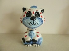 Lorna Bailey Tad the Cat Figurine Signed Rare!!