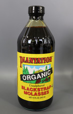 Plantation Organic Blackstrap Molasses  15 Fl Oz (Expiration: 04/23/2027)