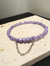 Freshwater pearls bangle - pearls,