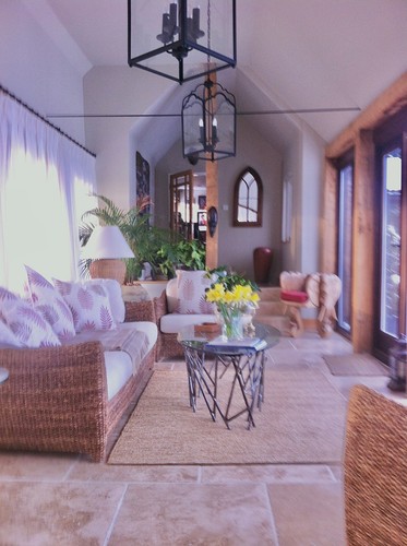 Conservatory settee and - conservatory,