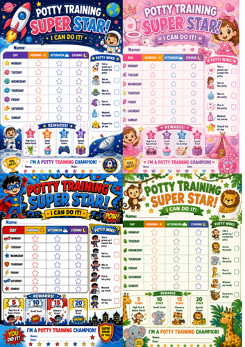 Potty training charts toilet - charts.,
