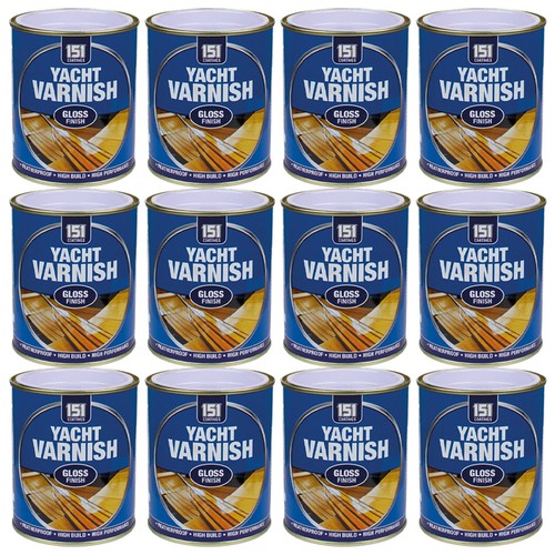 12x 151 yacht varnish - yacht, gloss