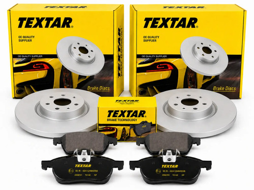 Textar rear solid brake - textar, discs