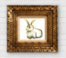 Small Rabbit Painting Original