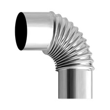 90 Degree Outdoor Chimney Pipe