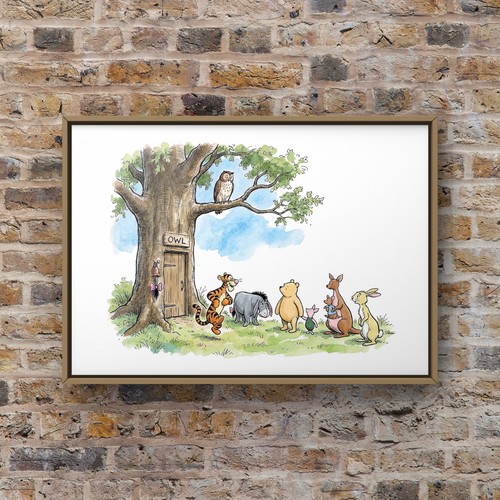 Winnie the pooh friends tree - &,