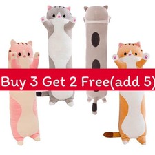 Able Long Cat Plush Toy Soft