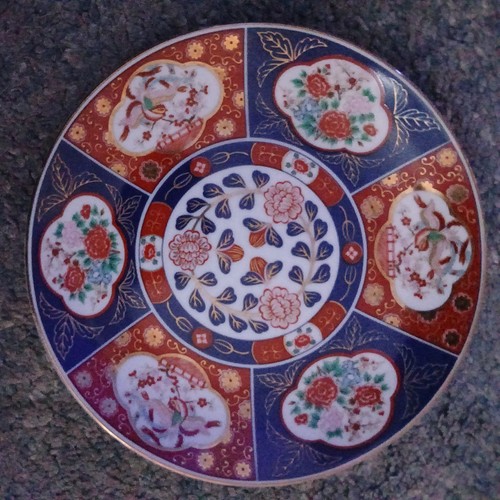 Imari porcelain decorative - porcelain,