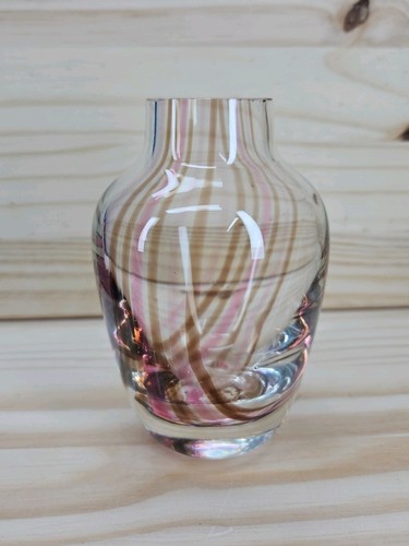 Caithness vase with brown - caithness,
