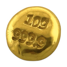 10 Gram 9999 Fine Solid Gold