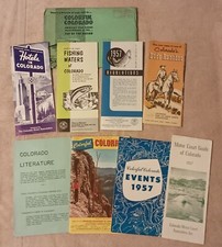 1957 Colorado Tourist Road Map
