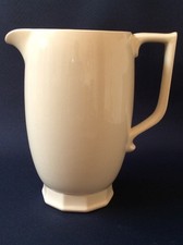 KEITH MURRAY SIGNED WEDGWOOD LARGE JUG_ MOONSTONE  & EARLY MARK VGC