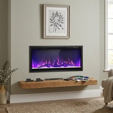 Electric Fireplace 36in Wall