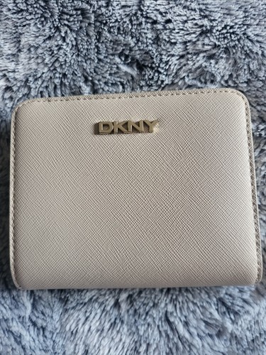 Dkny leather purse - leather,