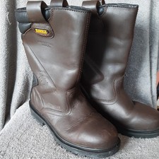 Dewalt Rigger Boots Brown