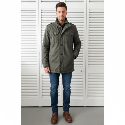 Mens feraud jacket khaki - jacket,