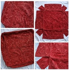 Box Cushion Cover & Skirt For