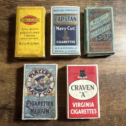 Vintage cigarette boxes - boxes, of