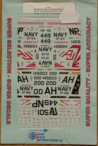 Superscale 085 usn - 1/72,