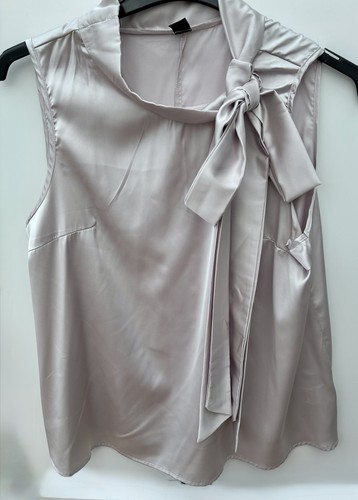 Women silver satin - women's,