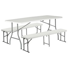 Folding Camping Picnic Table &