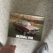 VAUXHALL VIVA RANGE Car Sales Brochure 1972 #V2084/3/72 SL De Luxe ESTATE ++
