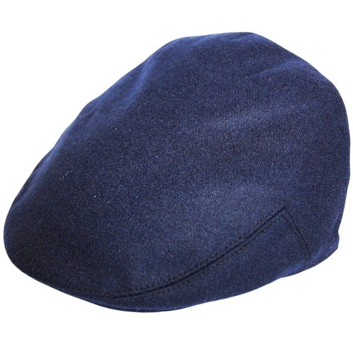 Men flat cap wool blend - cap,