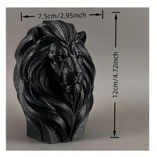 [Lion Head Statue] Realistic