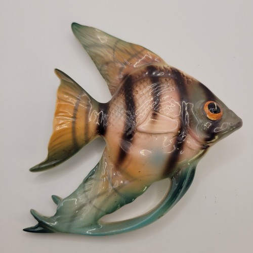 Vintage napco striped angel - striped,