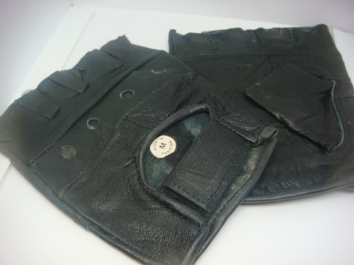 Vintage leather weight lifting - leather,
