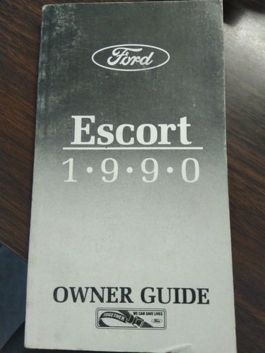 1990 ford escort owner - ford, owner's